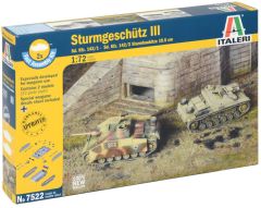 Italeri 1/72 STURMGESCHUTZ III - FAST ASSEMBLY # 7522