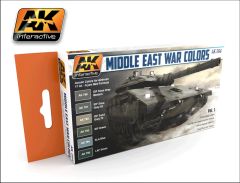 AK Interactive Middle East War Colors Vol 1 # 00564