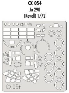 Eduard 1/72 Junkers Ju 290 RV # CX054