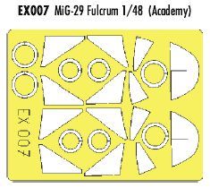 Eduard 1/48 MiG-29 Fulcrum AC # EX007