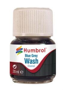Humbrol 28ml Enamel Wash Blue Grey # 206