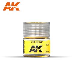 Ak Interactive Real Colors 10ml Yellow Acrylic Lacquer # 7