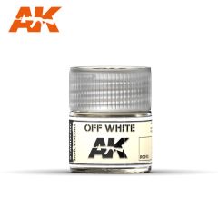 Ak Interactive Real Colors 10ml Off White Acrylic Lacquer # 13