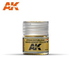 Ak Interactive Real Colors 10ml Syrian Republican Guard Desert Yellow Acrylic Lacquer # 102