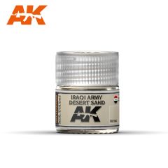 Ak Interactive Real Colors 10ml Iraqi Army Desert Sand Acrylic Lacquer # 104