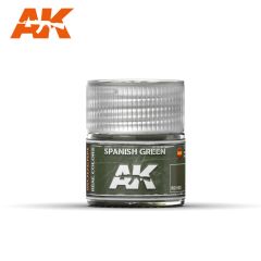 Ak Interactive Real Colors 10ml Spanish Green Acrylic Lacquer # 105