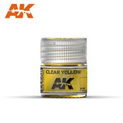 Ak Interactive Real Colors 10ml Clear Yellow Acrylic Lacquer # 507