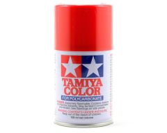 Tamiya 100ml PS34 Bright Red Polycarbonate Spray Paint # 86034