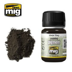 Ammo Mig 35ml Metal Slag Pigment # 3020