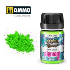 Ammo 35ml Wargaming Pigment - Fluor Green # 3033