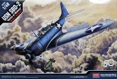 Academy 1/48 Douglas SBD-2 Dauntless Midway # 12335