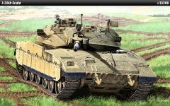 Academy 1/35 Merkava Mk.IID IDF All New Turret # 13286 - Plastic Model Kit