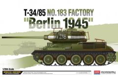 Academy 1/35 T-34/85 183 Factory 'Berlin 1945' # 13295 - Plastic Model Kit
