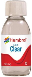 Humbrol 125ml Satin Clear Vanrish # AC7435