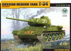 Academy 1/48 - T-34 Russian Medium Tank II Motorized # 13306