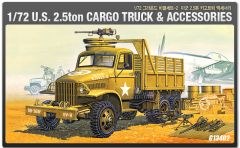 Academy 1/72 WWII US 6x6 Cargo Truck and Accessories # 13402