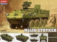 Academy 1/72 M1126 Stryker Ground Vehicle Series-9 # 13411 - Plastic Model Kit
