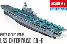 Academy 1/700 USS Enterprise CV-6 Modeller's Edition # 14224