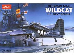 Academy 1/72 Grumman F4F-4 Wildcat # 12451 - Plastic Model Kit
