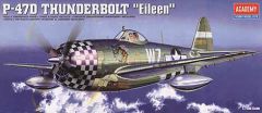Academy 1/72 P-47D Thunderbolt Eileen # 12474 - Plastic Model Kit