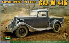 ACE 1/48 Soviet WW2 Pickup GAZ-M-415 # 48105 - Plastic Model Kit