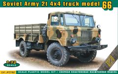 Ace 1/72 2t 4x4 Soviet Army Truck Model 66 # 72182