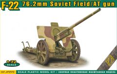 Ace 1/72 F-22 76.2mm Soviet Field/AT gun # 72572