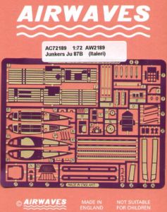 Airwaves 1/72 Re-released! Junkers Ju-87B/C 'Stuka' # 72189