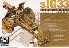 AFV Club 1/35 15cm SIG.33 Infantry Gun Including Ammunition # 35148 - Plastic Model Kit