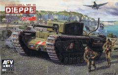 AFV Club 1/35 Churchill Mk.III Dieppe Raid # 35176 - Plastic Model Kit