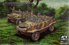 AFV Club 1/35 VW Schwimmwagen Type 128 # 35228 - Plastic Model Kit