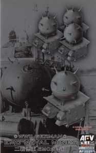 AFV Club 1/35 German EMC Type II Mines qty 4 # 35261 - Plastic Model Kits