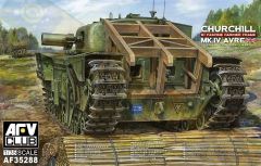 AFV Club 1/35 Churchill Mk IV AVRE with Fascine Carrier Frame Fascine not included # 35288