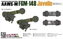 AFV Club 1/35 US/UK AAWS-M FGM-148 "Javelin" Portable Anti-tank Missile System # 35355