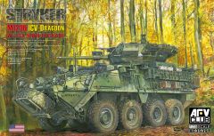 AFV Club 1/35 US Army M1296 Stryker Dragoon Infantry Carrier Vehicle (ESA Upgrade) # 35391