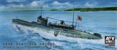 AFV Club 1/350 Japanese Navy I-27 with A-T Submarine # 73514 - Plastic Model Kit