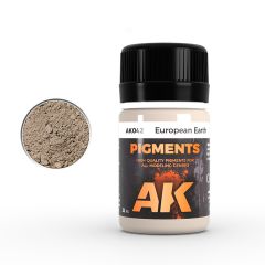 AK Interactive 35ml European Earth Pigment # 042