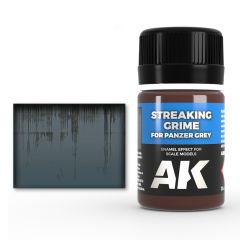 AK Interactive 35ml Streaking Grime for Panzer Grey # 069