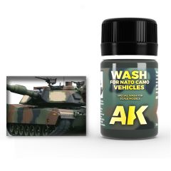 AK Interactive 1/35 Wash for Nato Tanks # 075