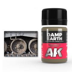 AK Interactive 35ml Damp Earth # 078