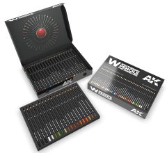 AK Interactive 37x Weathering Pencil Deluxe Edition Box AK Interactive # 10047 