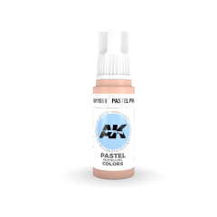 AK Interactive 17ml 3rd Gen Acrylic Pastel Pink # 11059
