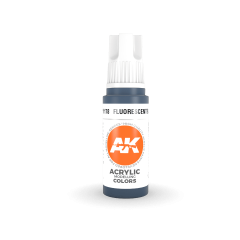 AK Interactive 17ml 3rd Gen Acrylic Fluorescent Blue # 11178