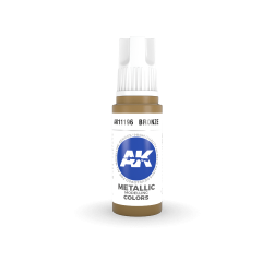AK Interactive 17ml 3rd Gen Acrylic Bronze # 11196