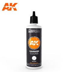 AK Interactive 100ml 3rd Gen Acrylic Gloss Varnish # 11239