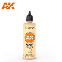AK Interactive 100ml Desert Sand Surface Primer # 11248