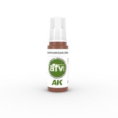 AK Interactive 3rd Gen Acrylic 17ml Nº8 Earth Red (FS30117) # 11338