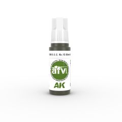 AK Interactive 3rd Gen Acrylic 17ml S.C.C. No.15 Olive Drab # 11386