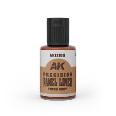 AK Interactive 30ml Fresh Rust Precision Panel Liner # 12105