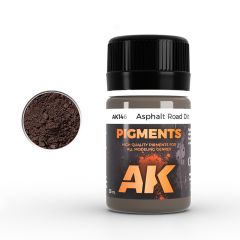 AK Interactive 35ml Asphalt Road Dirt Pigment # 146